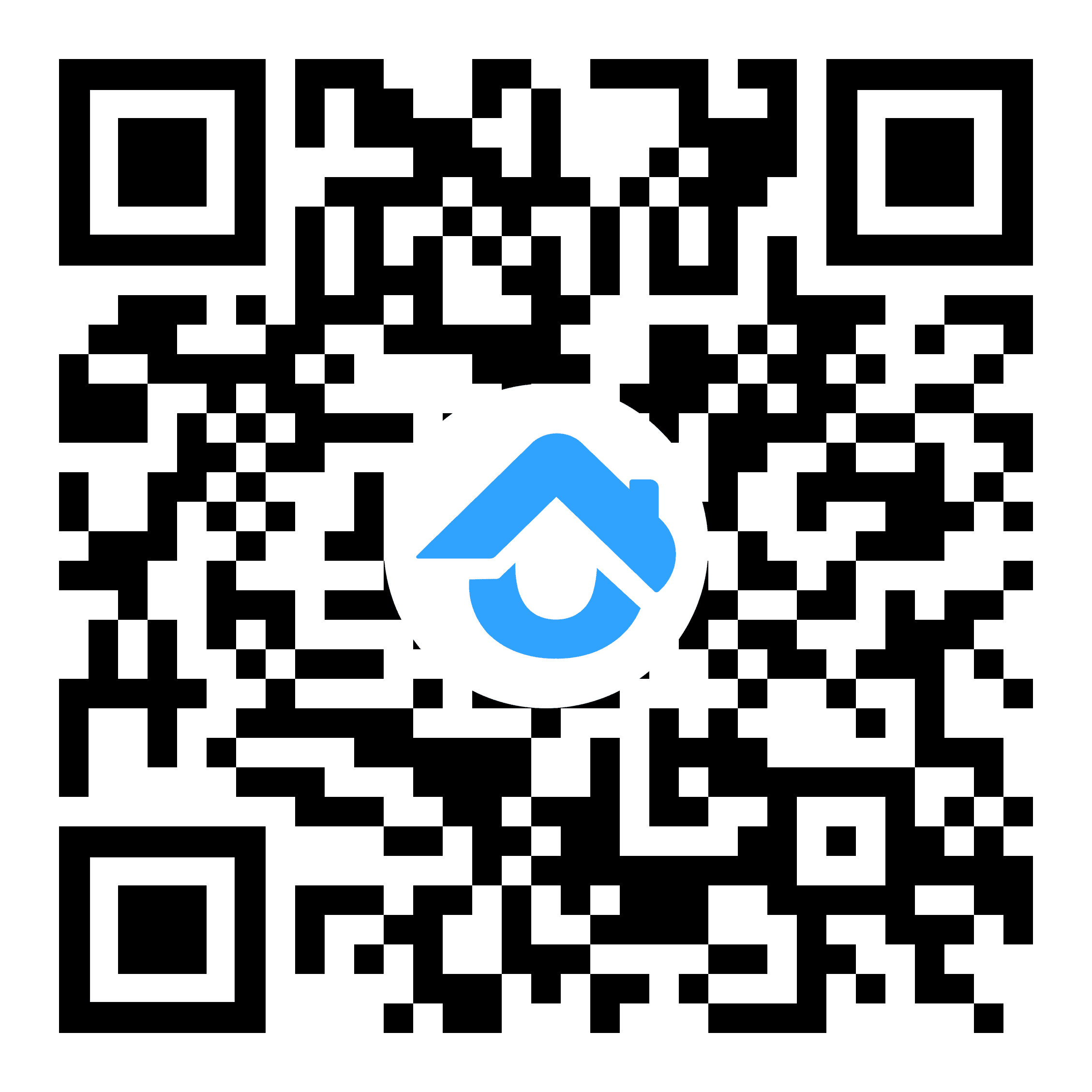 Qr code for downloading the lodgemate app